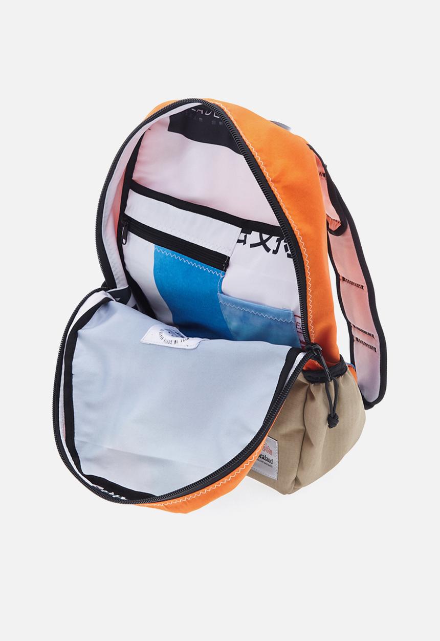 Sealand - Jolla backpack - flare - orange & beige 