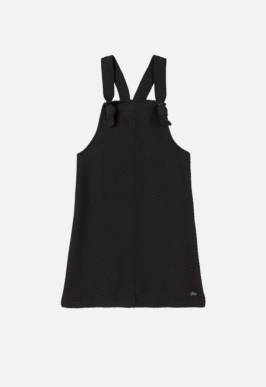 Gloss - Pinafore dress - black
