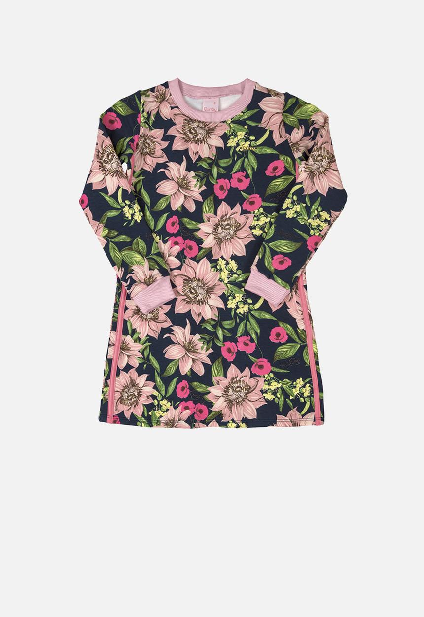 Quimby - Girls floral dress - multi