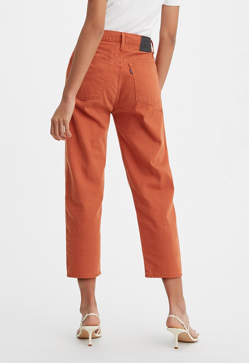 Levi’s® - Levi’s® Made & Crafted® barrel autumn glaze jeans - rust