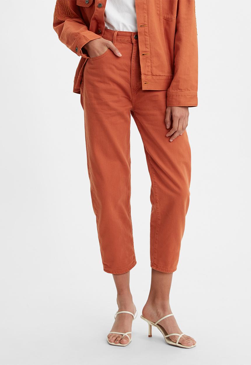 Levi’s® - Levi’s® Made & Crafted® barrel autumn glaze jeans - rust