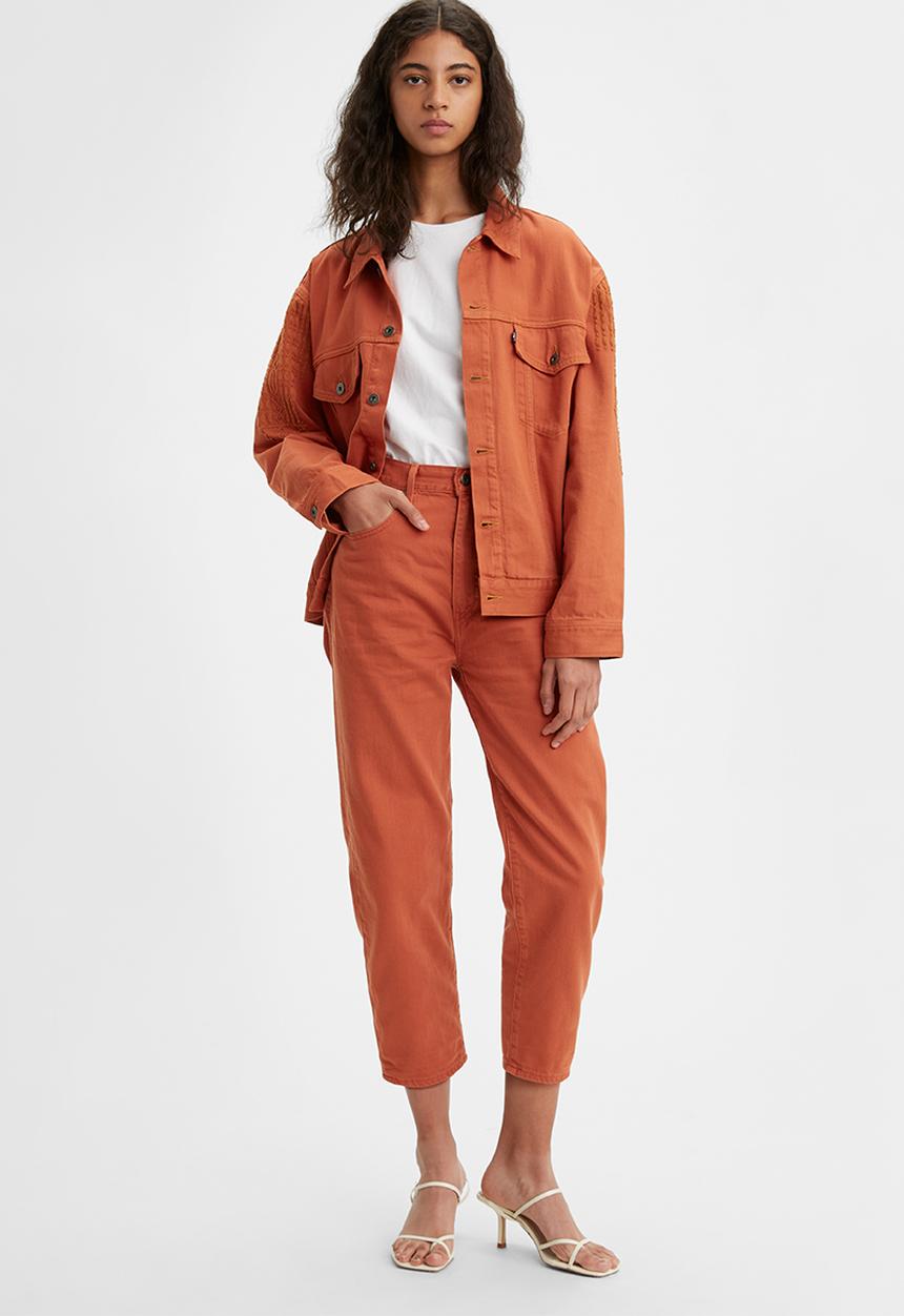 Levi’s® - Levi’s® Made & Crafted® barrel autumn glaze jeans - rust