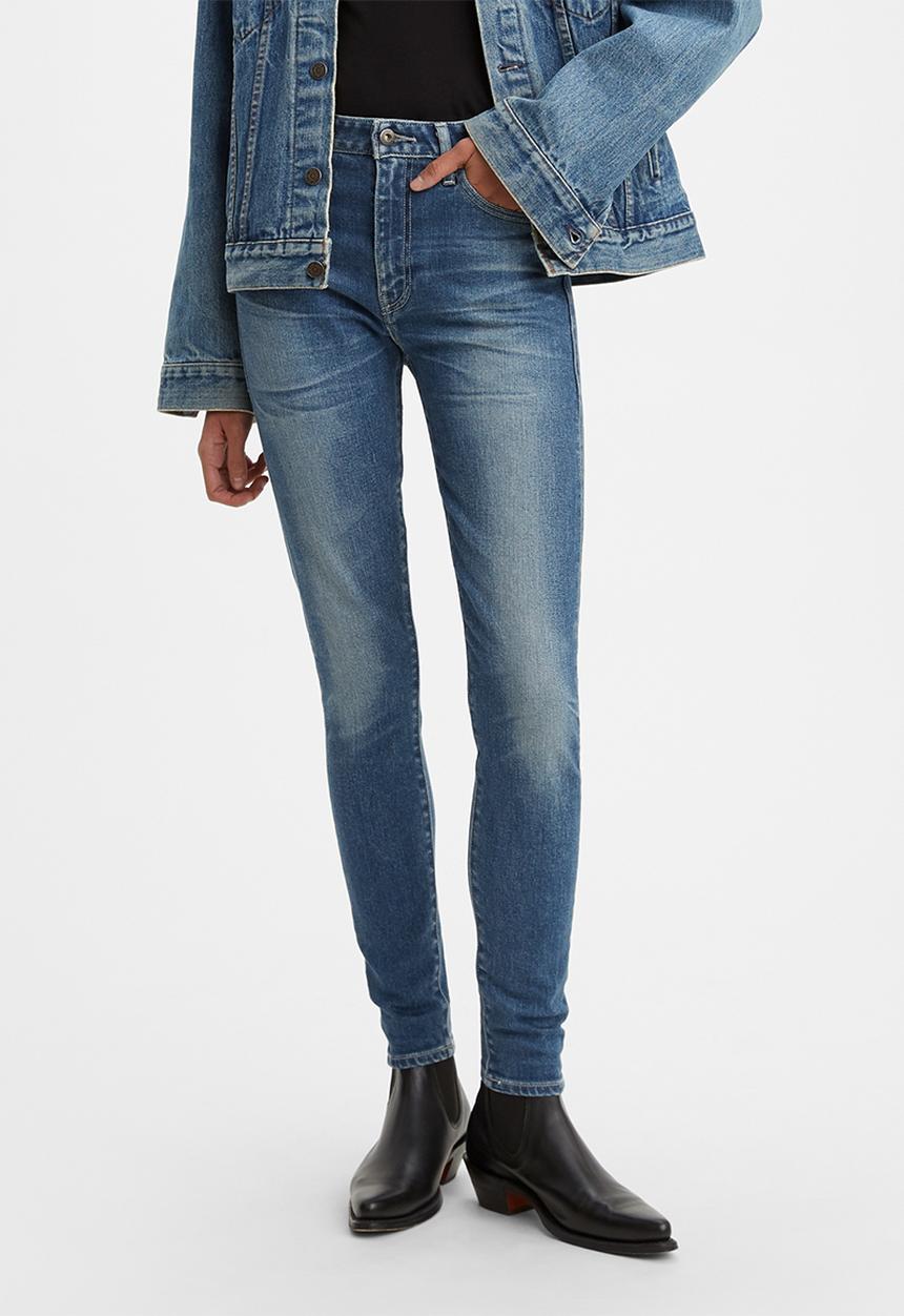 Levi’s® - 721 Skinny Levi's Levi’s® Made & Crafted® yashinoki mij jeans - blue