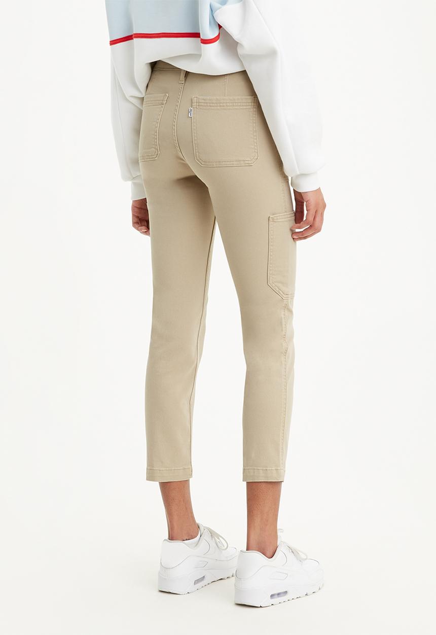Levi’s® - 724 Utility crop jeans - stone