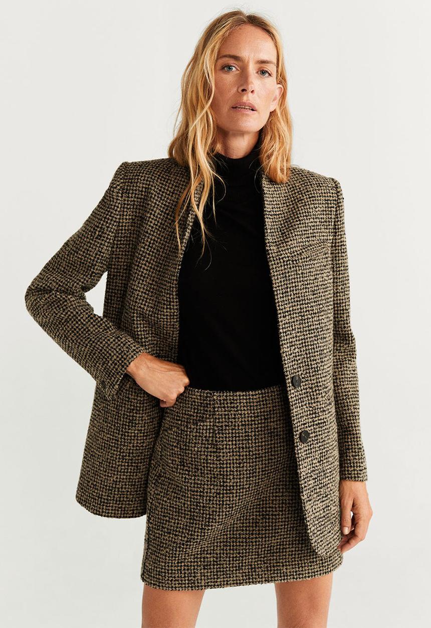 MANGO - Blazer curry - ocher