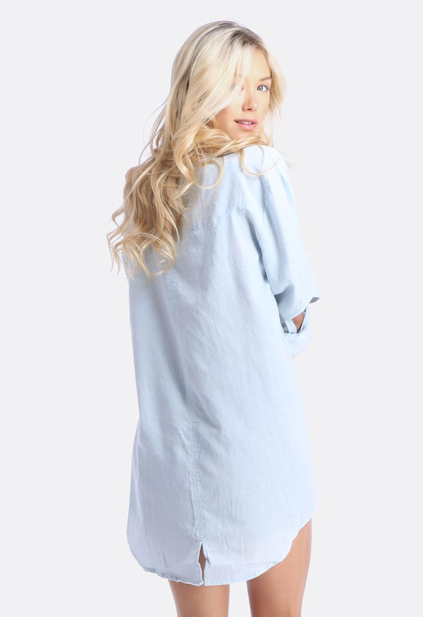 MINKPINK - Jets Chambray Shirt Dress