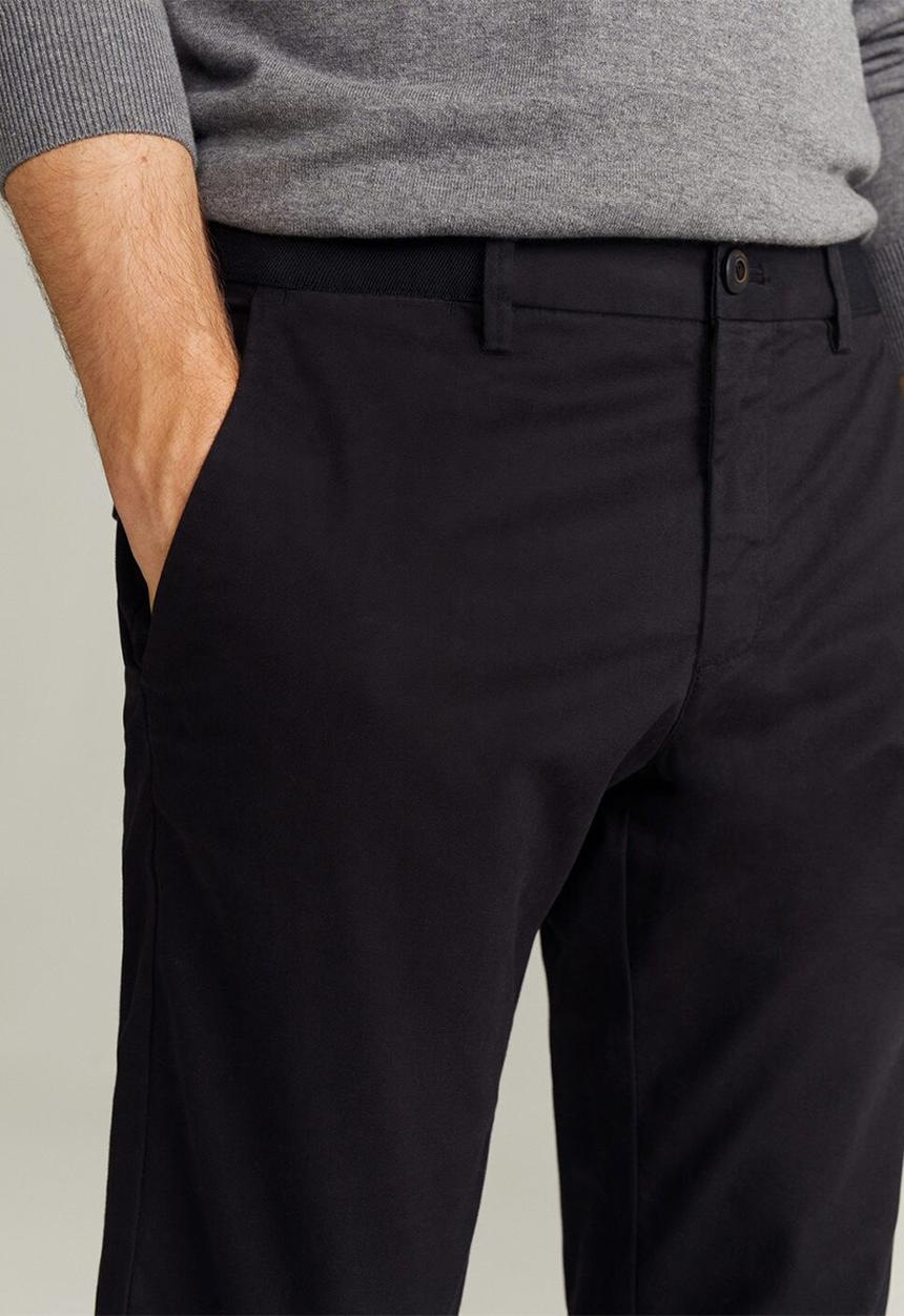 MANGO - Prato trousers - black