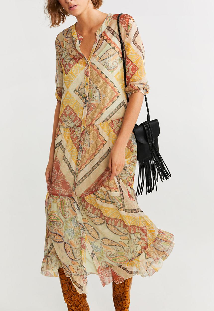 MANGO - Dido dress - multi 