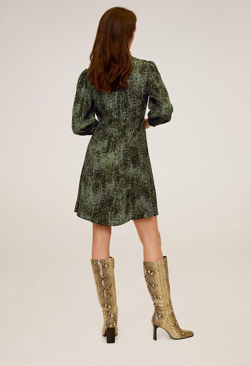 MANGO - Dress cascabel - green