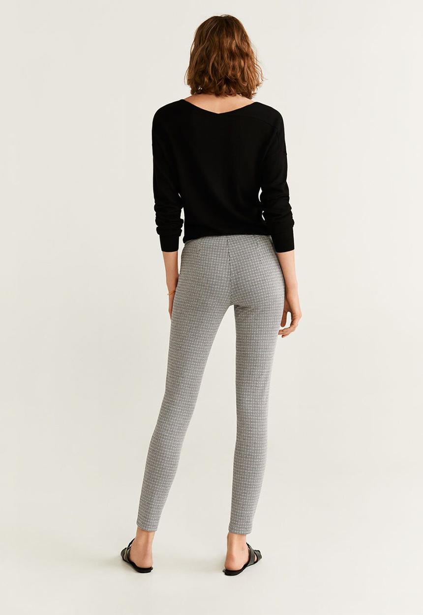 MANGO - Printed leggings - grey