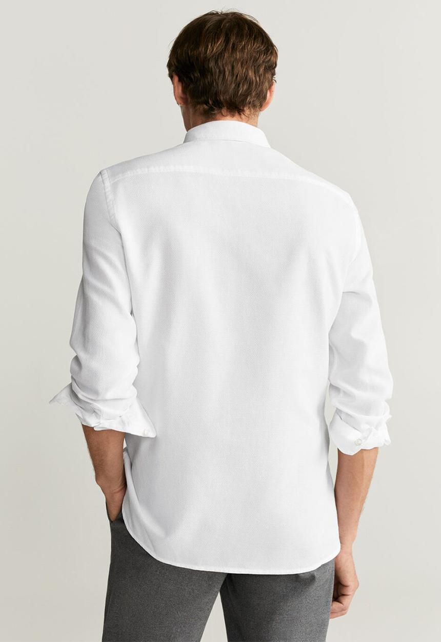 MANGO - Arthur shirt - white