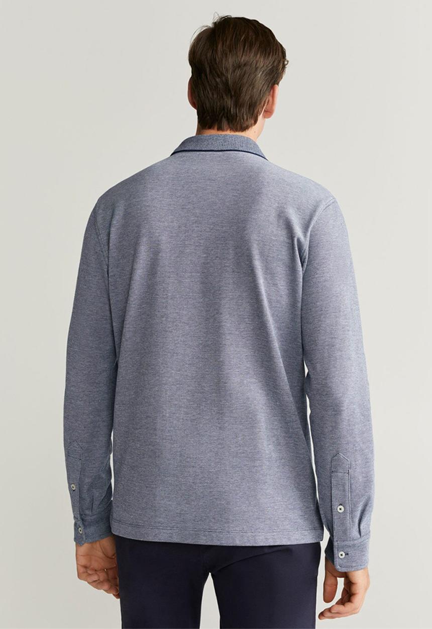 MANGO - Regat polo shirt - blue