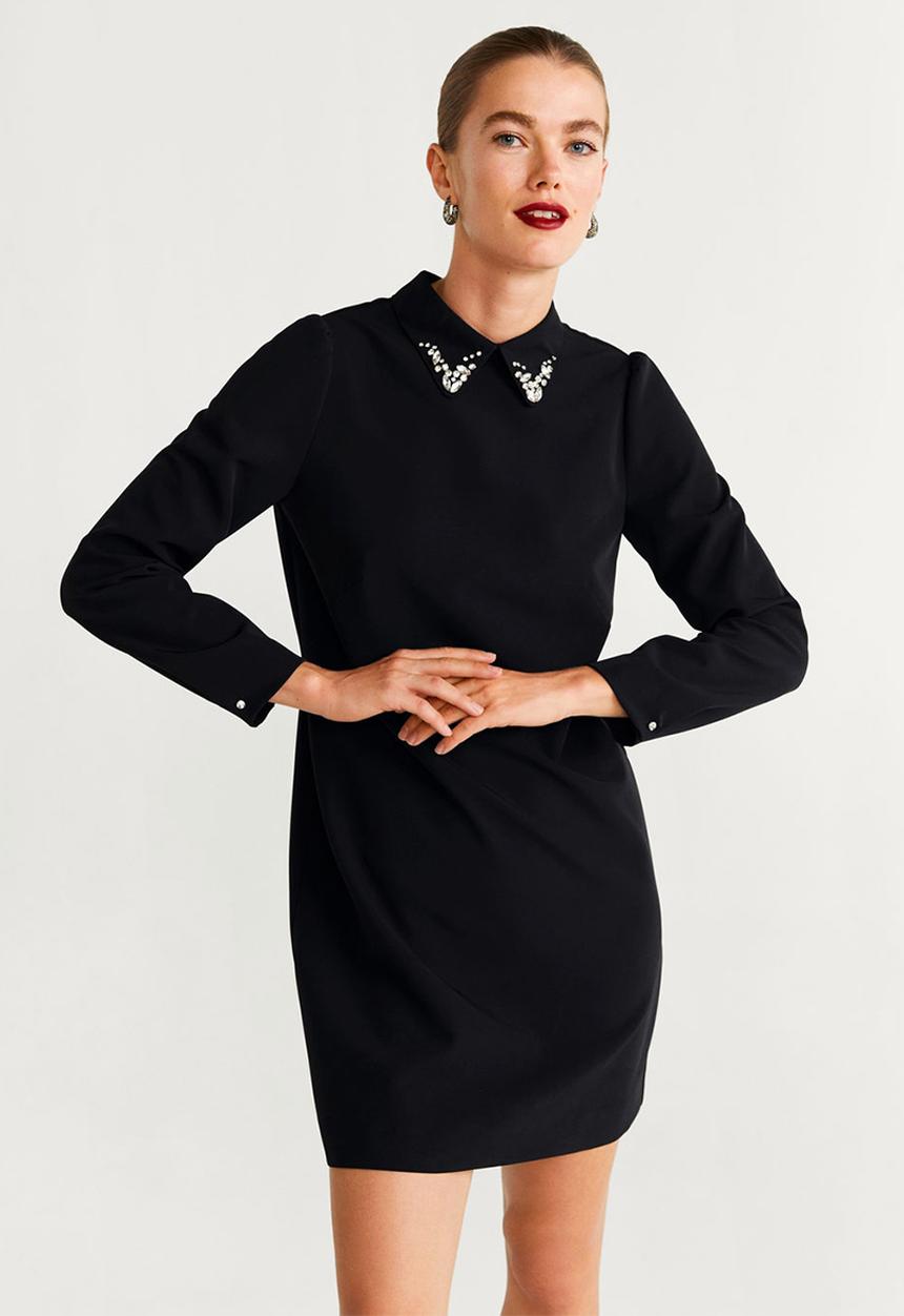 MANGO - Dress maddison - black