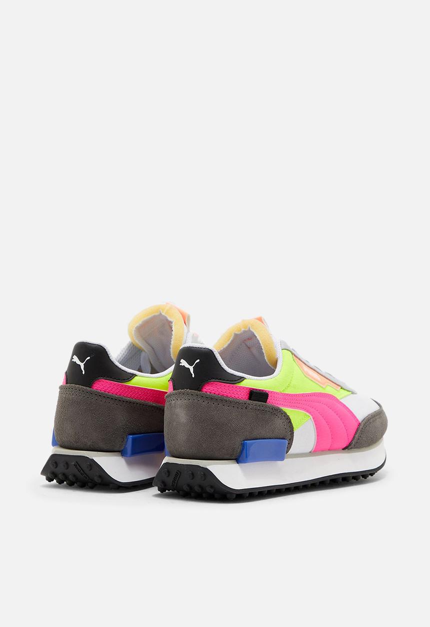 PUMA - Future rider play on - puma white & castlero
