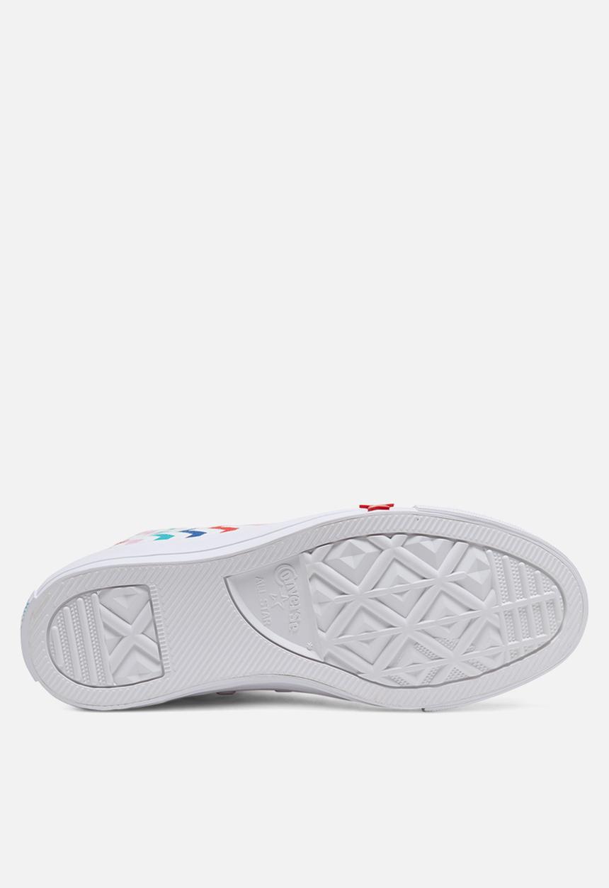 Converse - Chuck Taylor All Star VLTG Hi - white/university red - back to earth