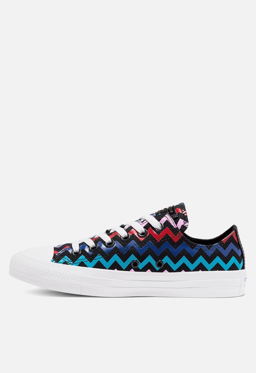 Converse - Chuck Taylor All Star VLTG ox -  black / peony pink - back to earth