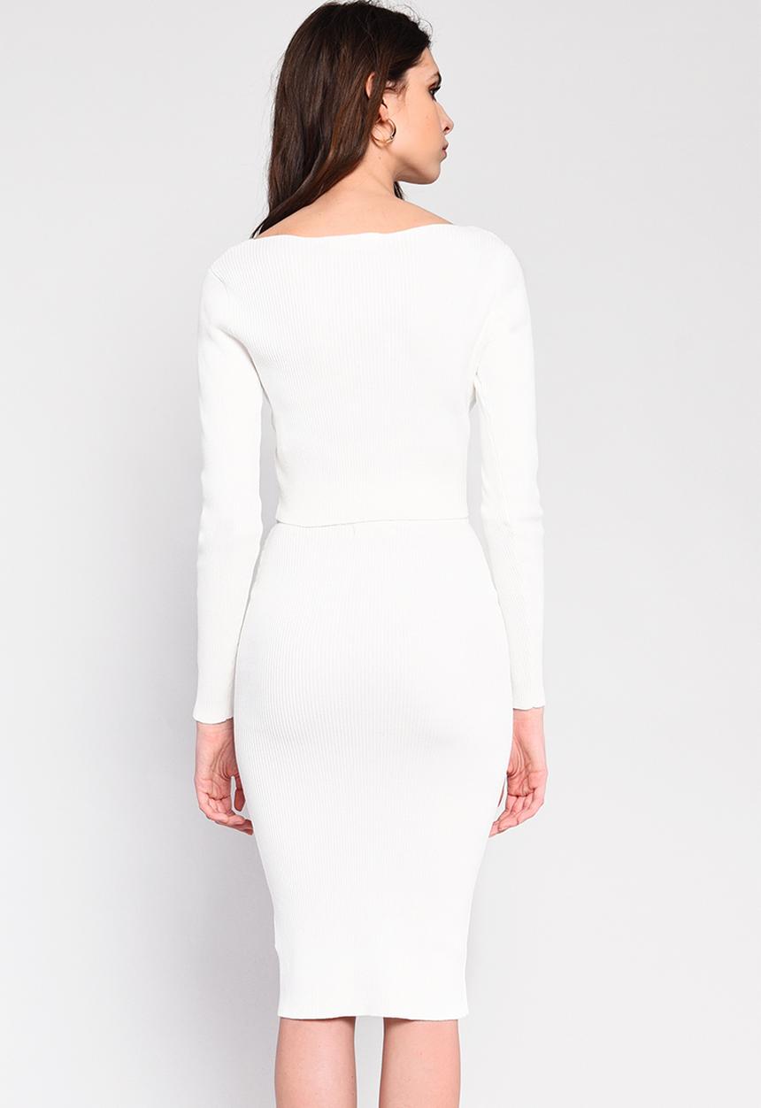 Glamorous - High neck jumper - off white