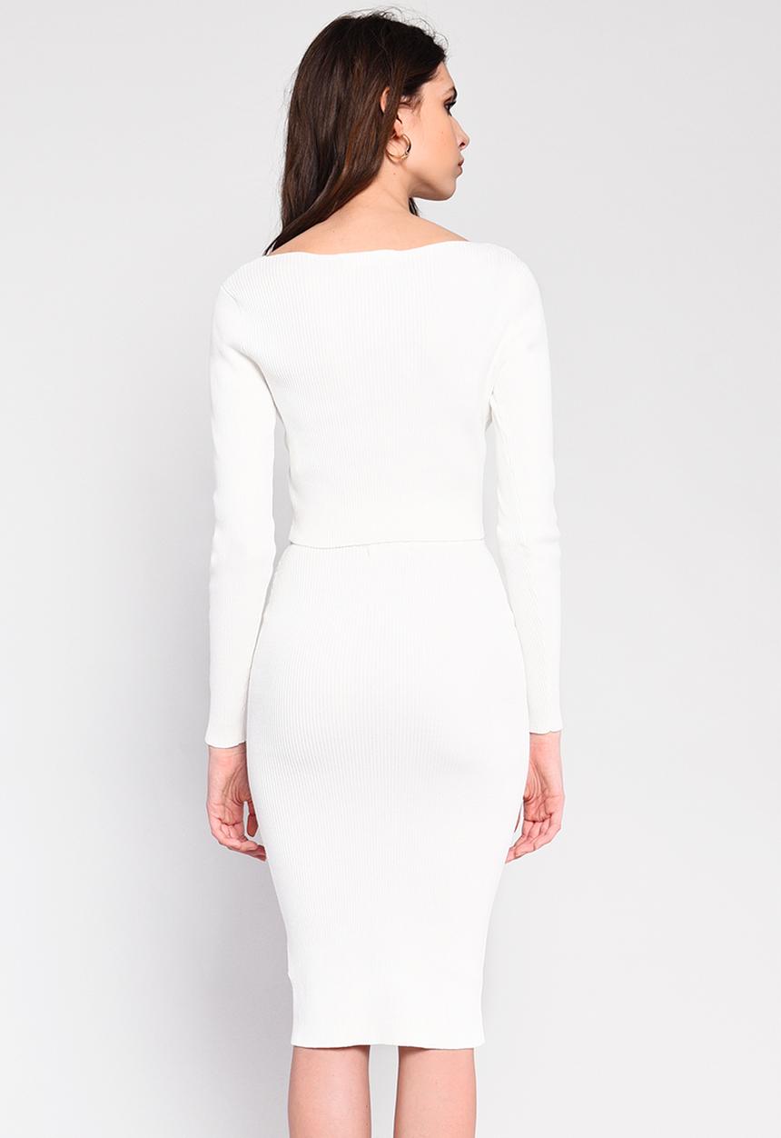 Glamorous - Pencil skirt - white