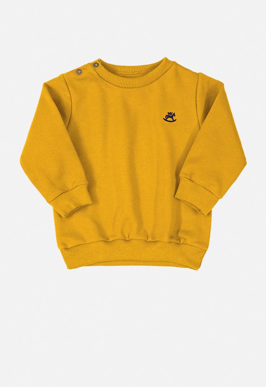 UP Baby - Baby boy sweatshirt - mustard 