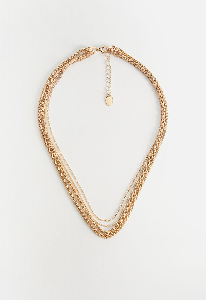MANGO - Necklace evelyn - gold