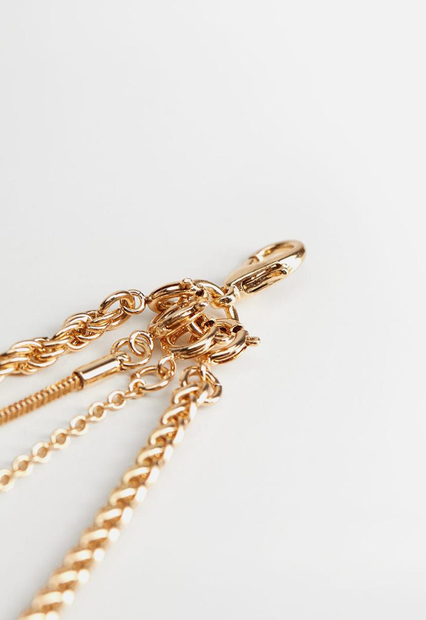 MANGO - Necklace evelyn - gold