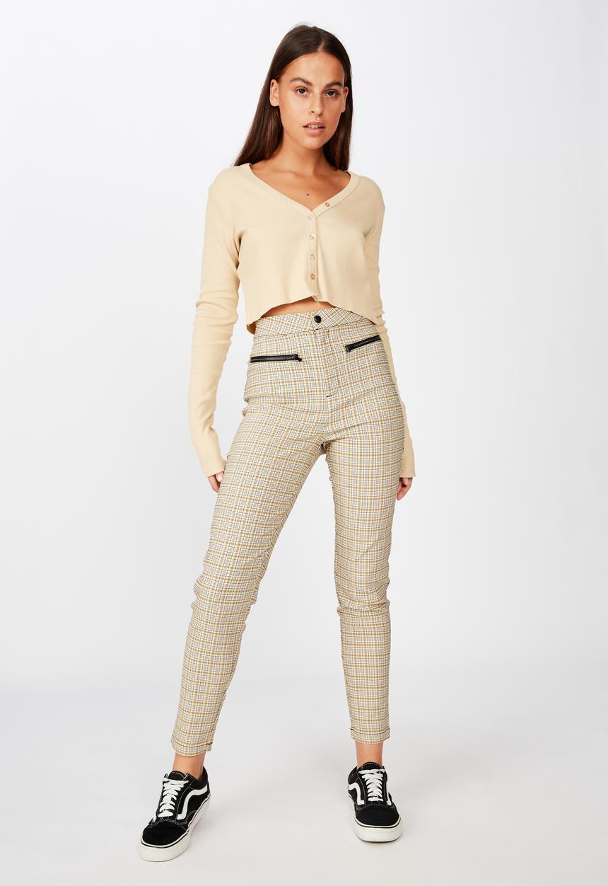 Factorie - Raw edge cardi - beige