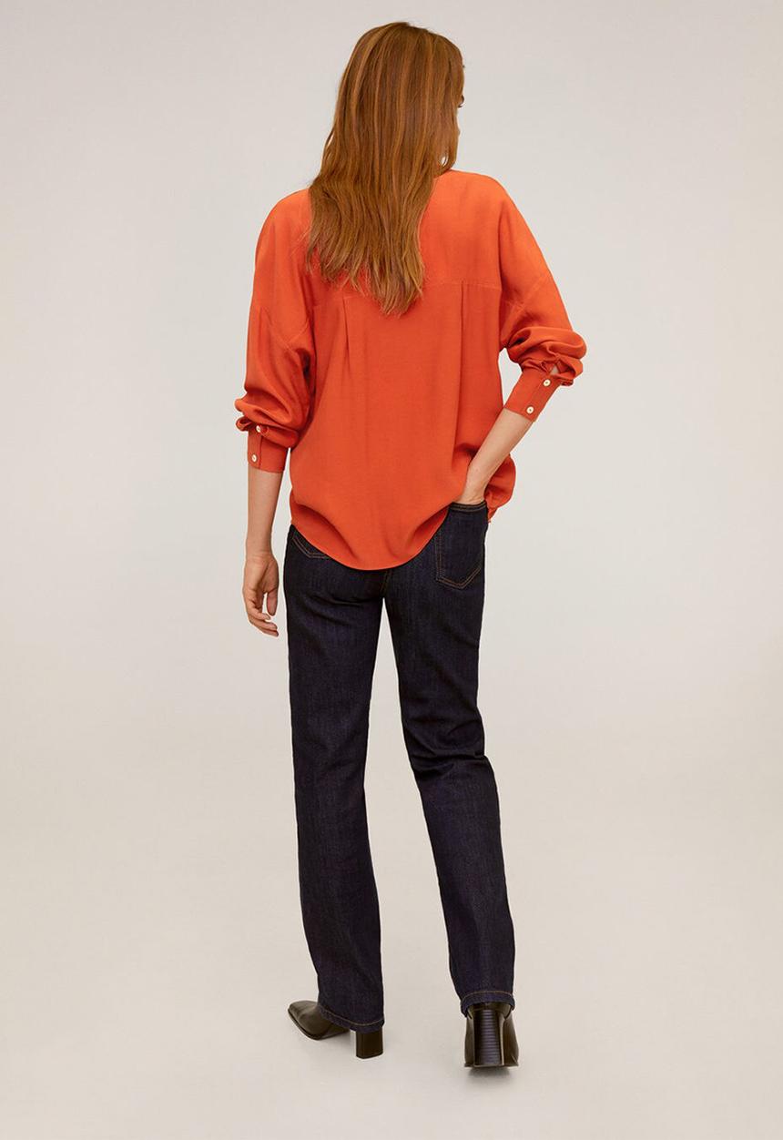 MANGO - Blouse lince - orange