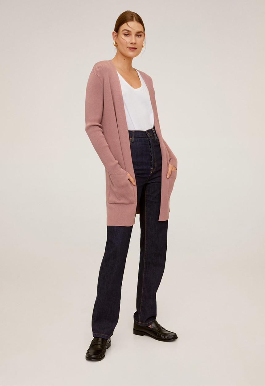MANGO - Cardigan almansa - pink
