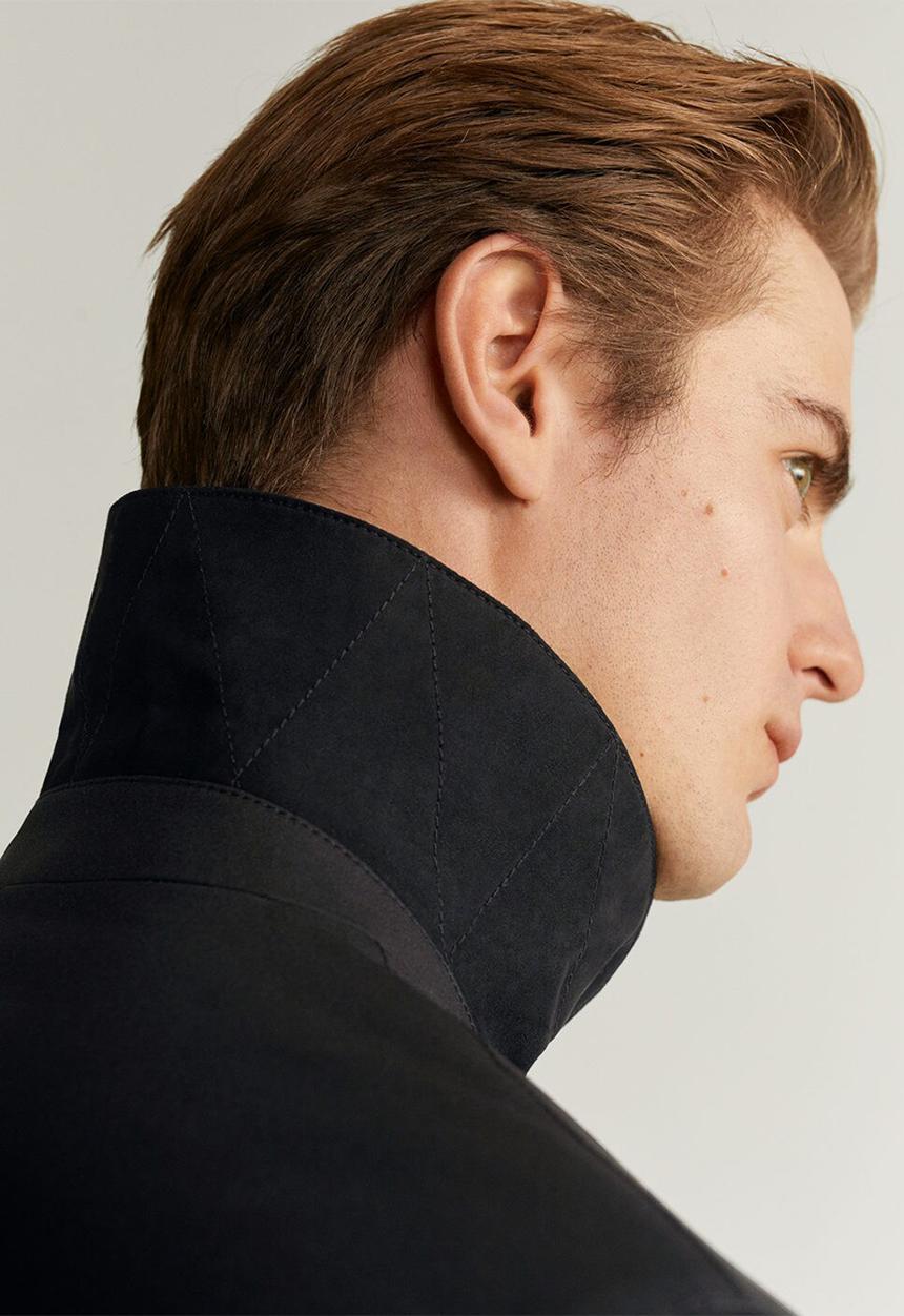 MANGO - Kintosh parka - black