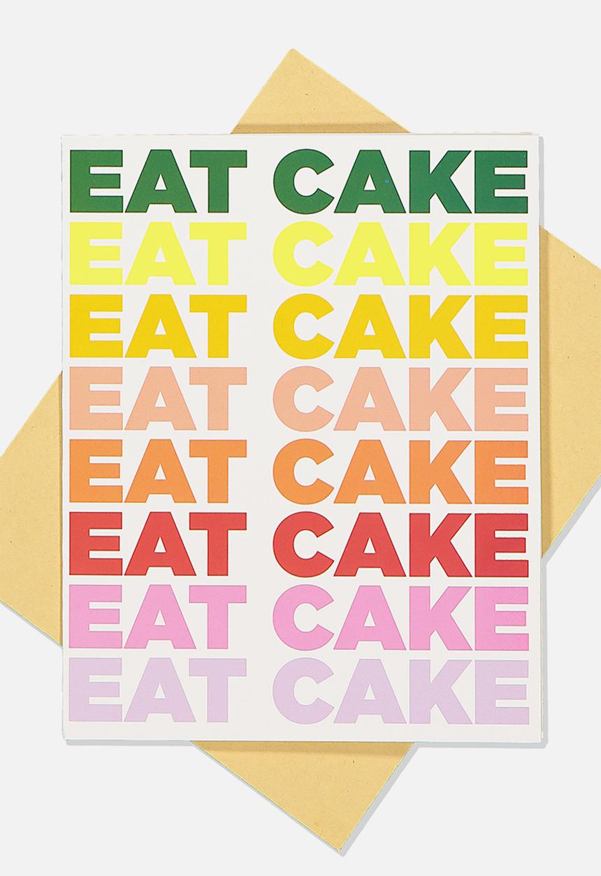 Typo - Nice birthday card - multi 
