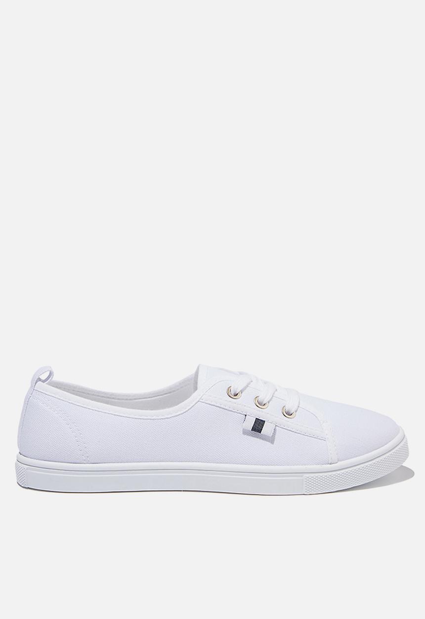 Cotton On - Amie plimsoll  - white