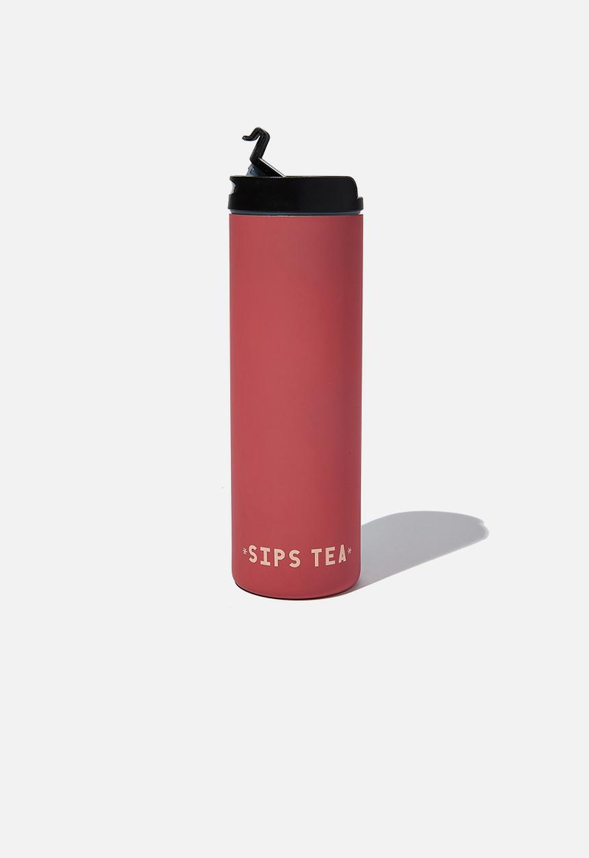 Typo - Travelling tea drinker - red