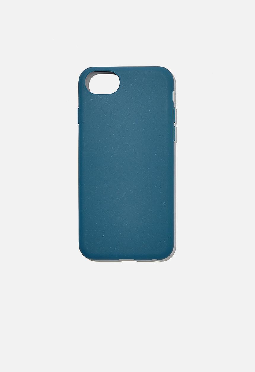 Typo - Slimline recycled phone case iphone 6,7,8  - deep teal
