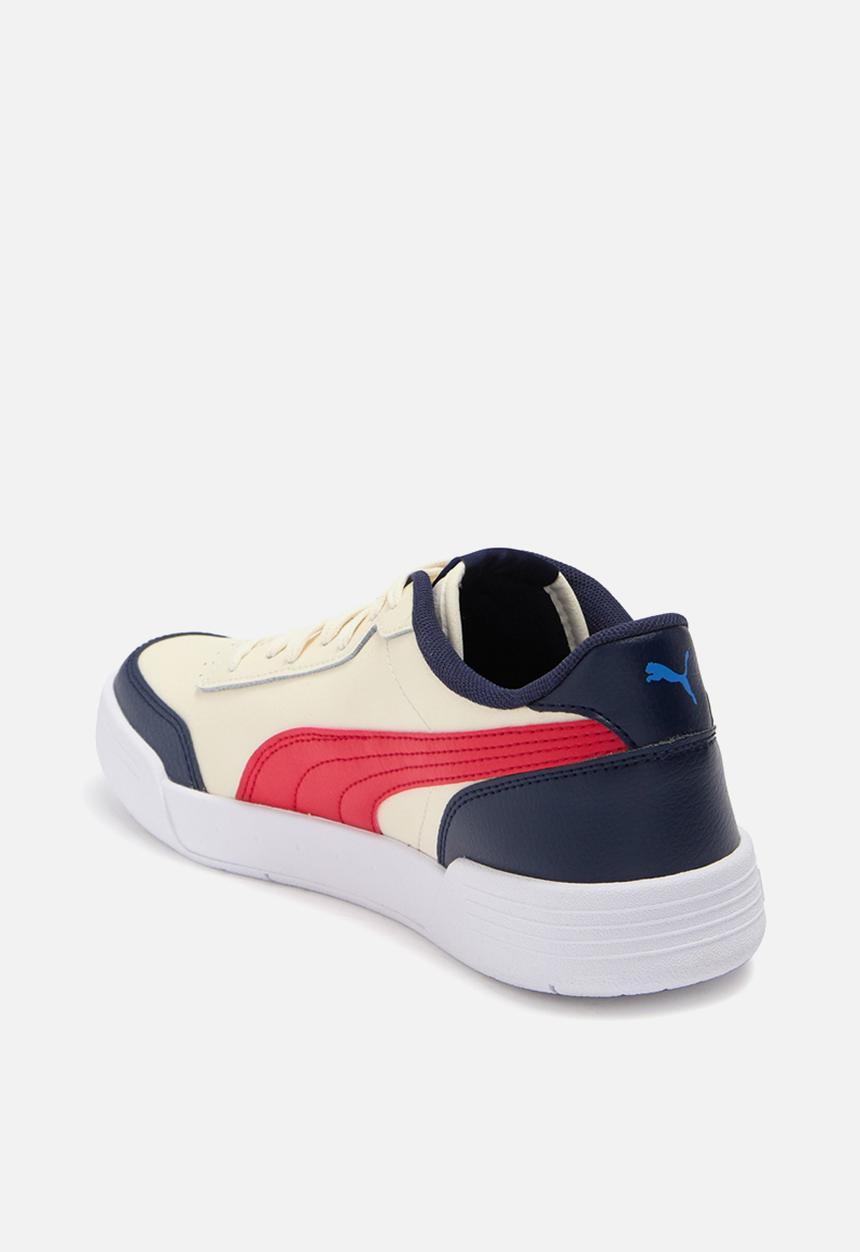 PUMA - Caracal whisper - whisper white-high risk red
