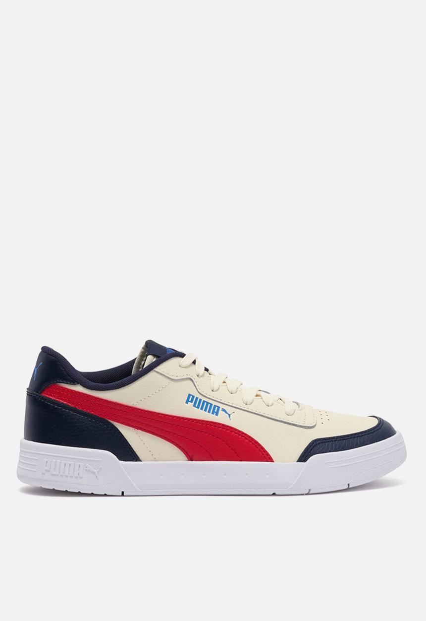 PUMA - Caracal whisper - whisper white-high risk red