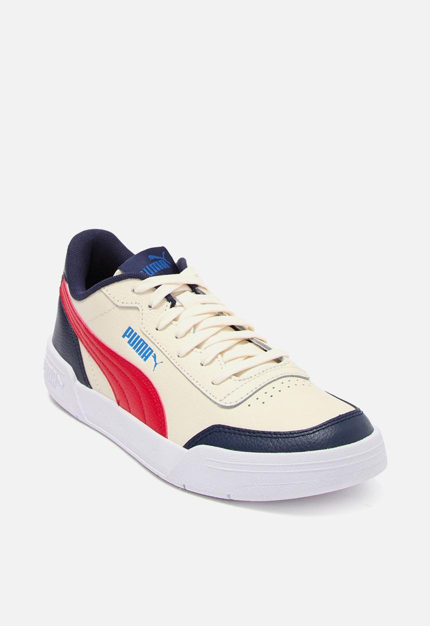 PUMA - Caracal whisper - whisper white-high risk red