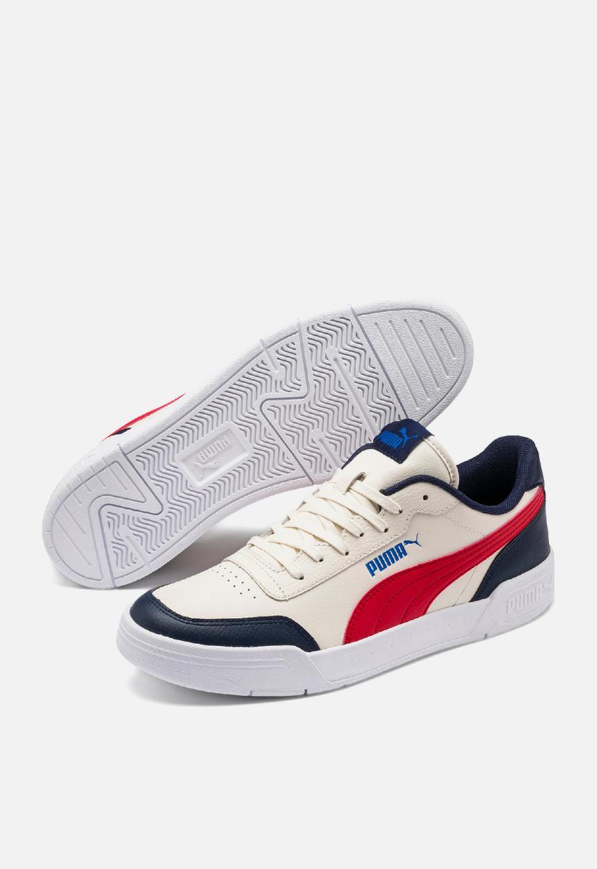 PUMA - Caracal whisper - whisper white-high risk red