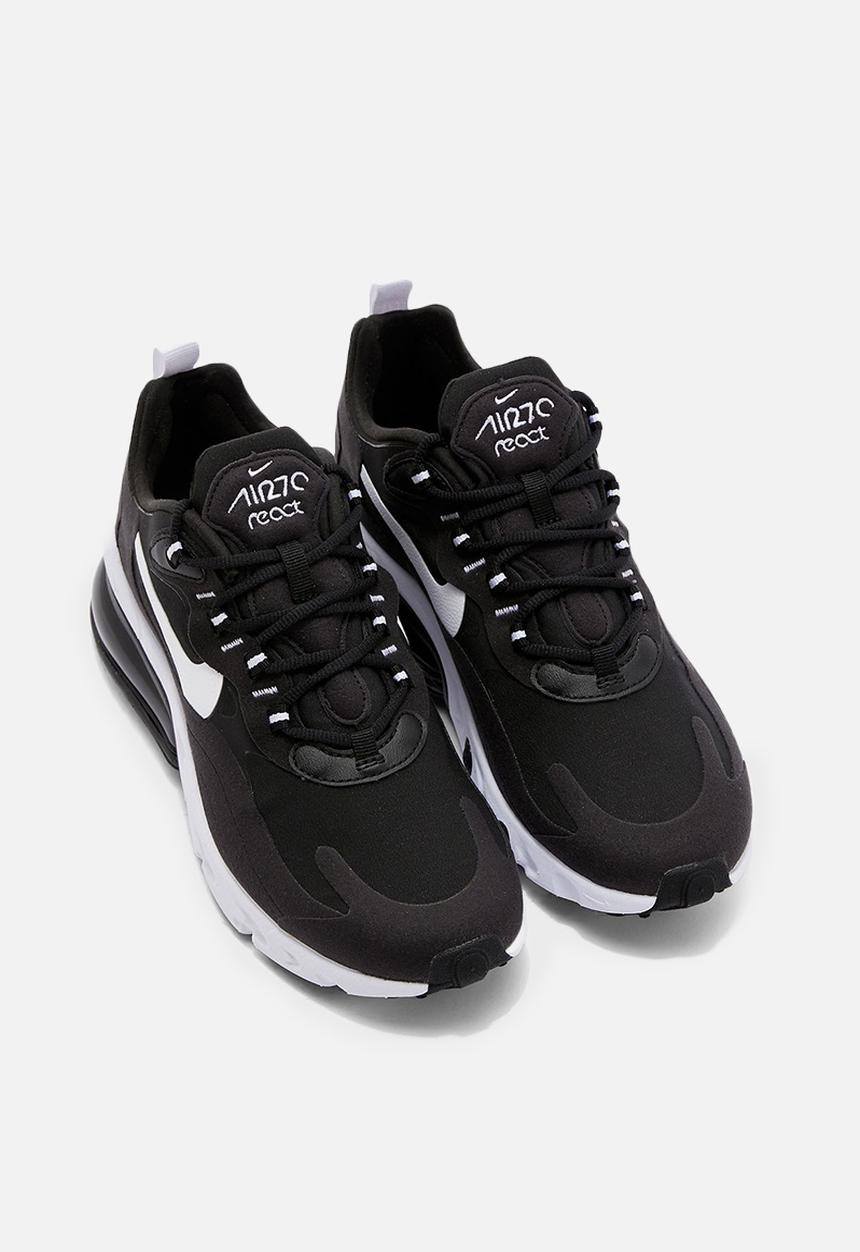 Nike - Air Max 270 react - black / white-black-black
