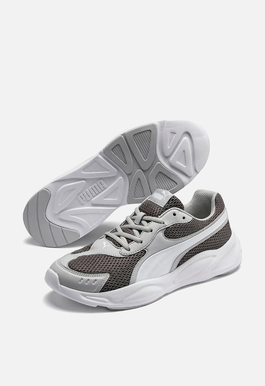 PUMA - 90s Runner - castlerock-high rise-puma white