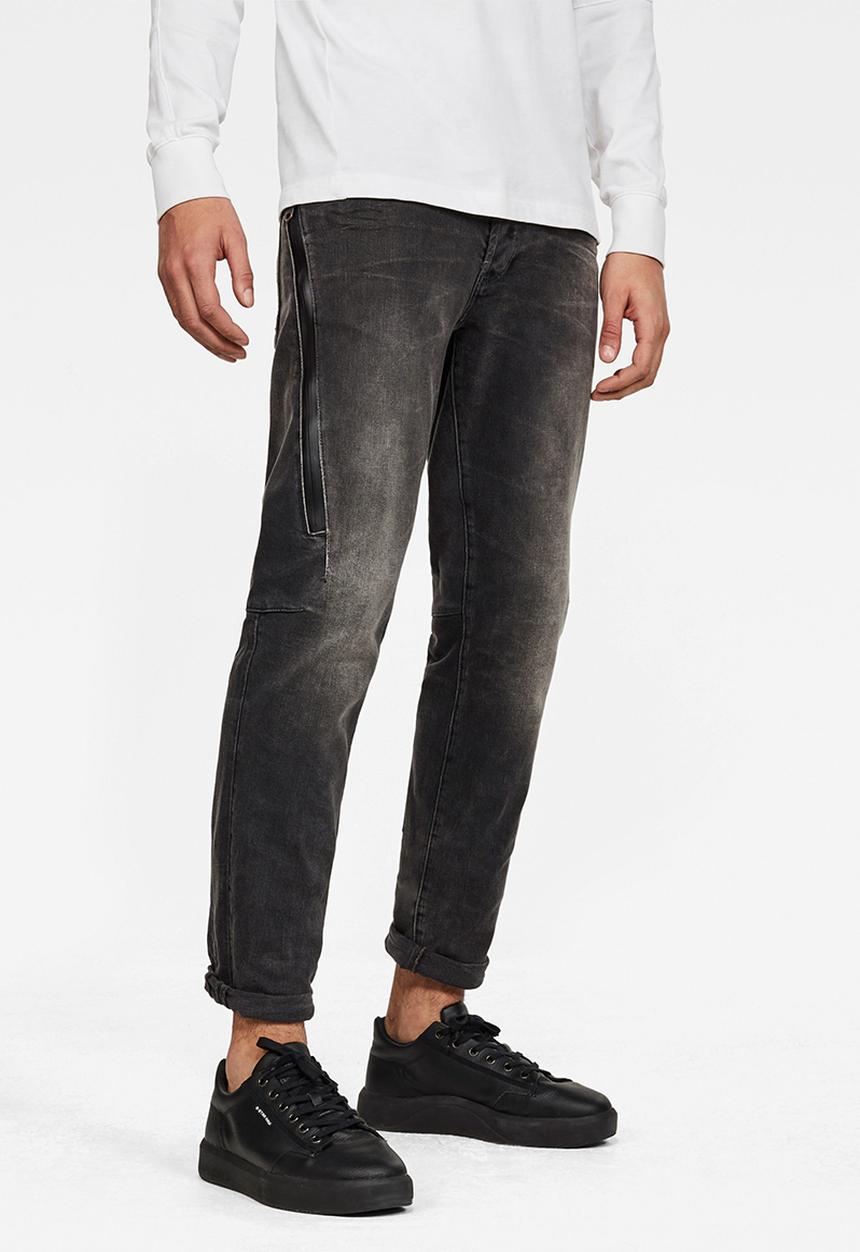 G-STAR - Citishield 3d slim fit tapered jeans - grey