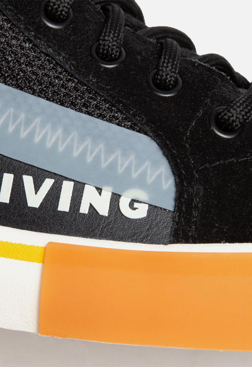 Diesel  - S-dvelows mid - black / sprout green
