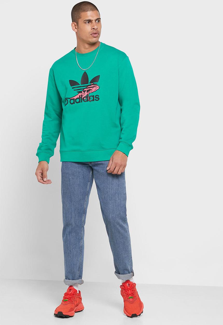adidas Originals - Project PT3 sweatshirt - green