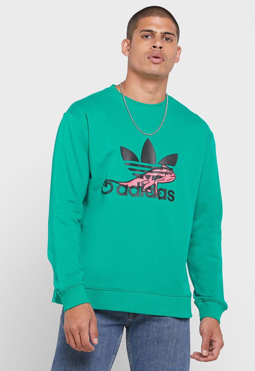 adidas Originals - Project PT3 sweatshirt - green