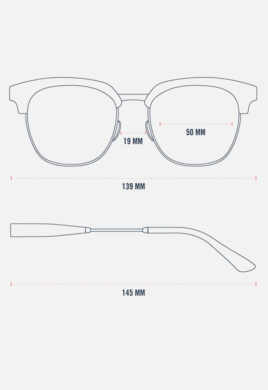 Kapten & Son - Havana matt tortoise summernight - black
