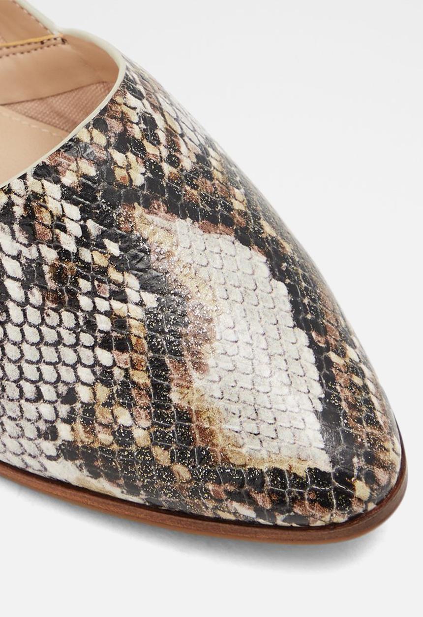 ALDO - Blanchette leather pump - neutral & brown 