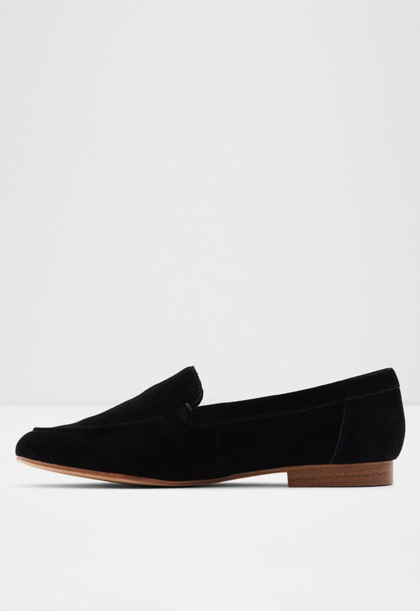 ALDO - Joeya suede loafer - black