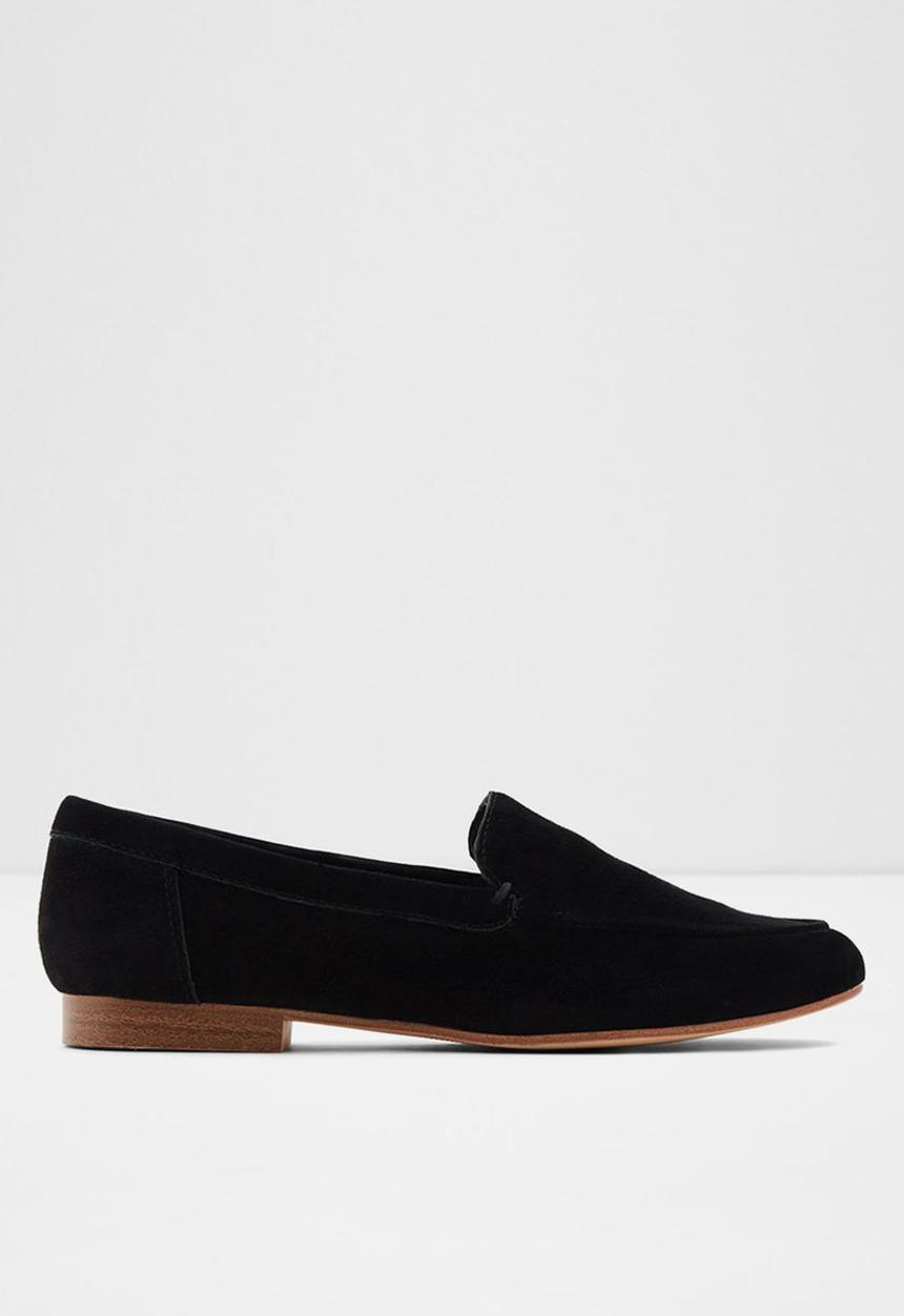 ALDO - Joeya suede loafer - black