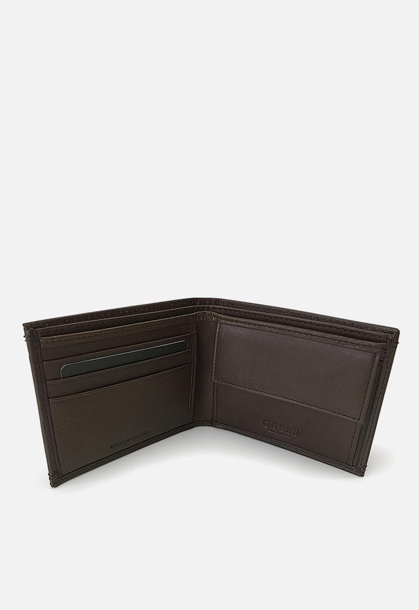 GUESS - Agneli global wallet w/coin pocket - brown