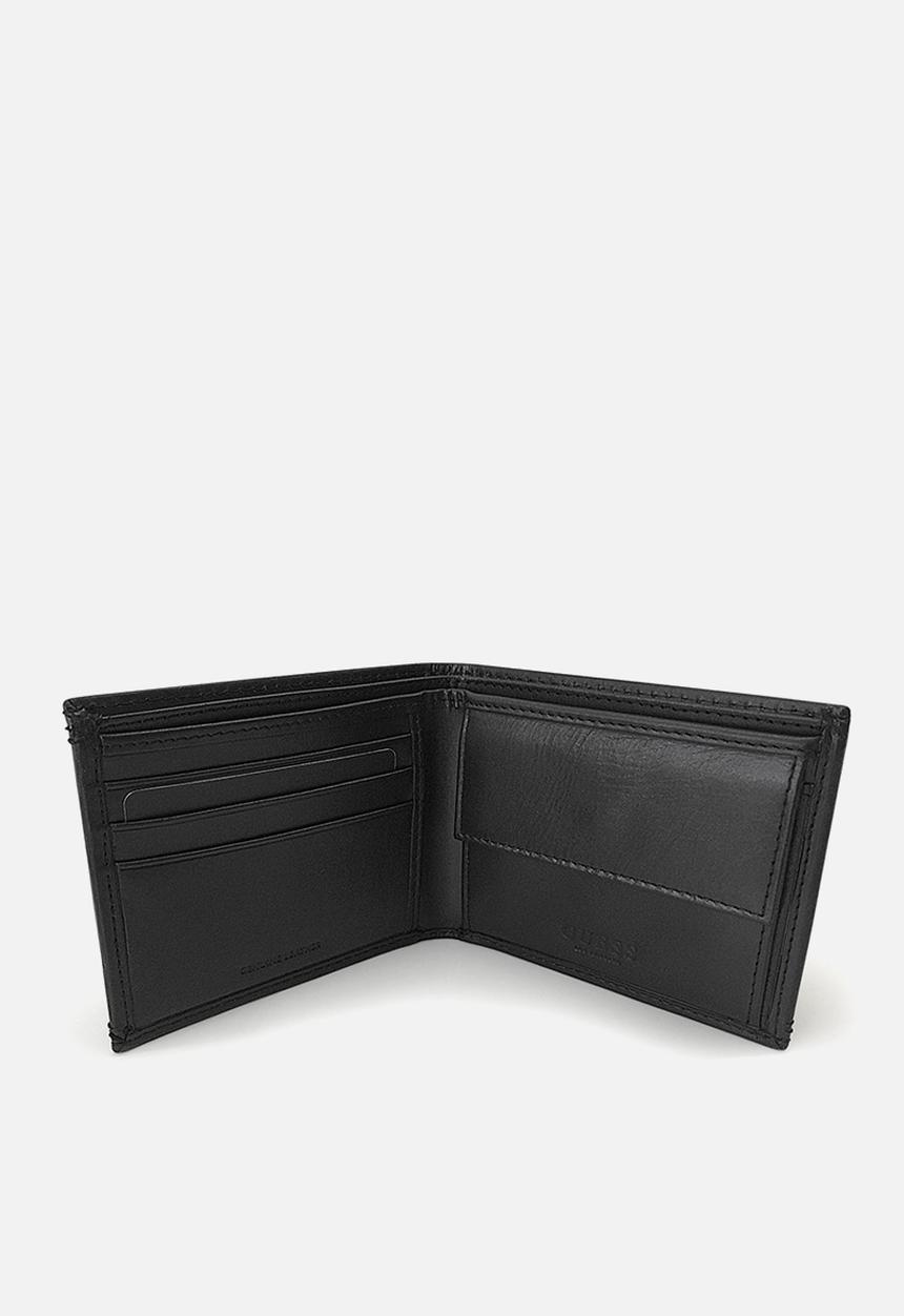 GUESS - Agneli global wallet w/coin pocket - black