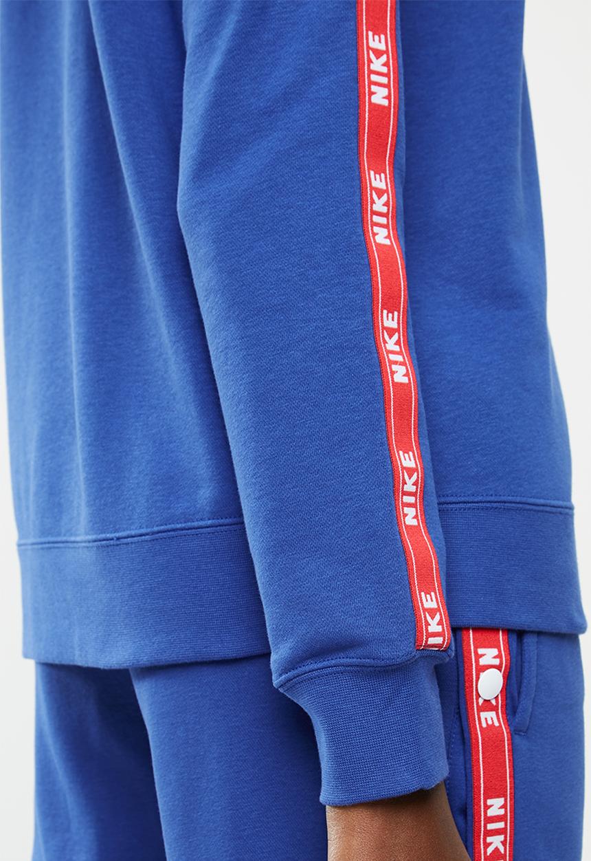 Nike - Logo tape crew - blue